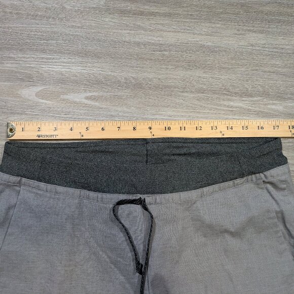 Patagonia Women's Large Hampi Rock Pants Climbing Joggers Gray Hemp Drawstring - Picture 10 of 14